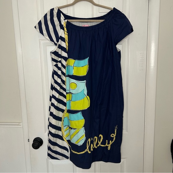 Lilly Pulitzer Sullivan You’re Flagged Dress - Picture 2 of 13